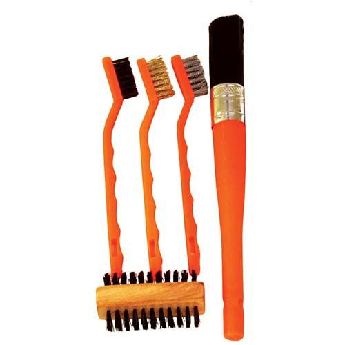 5 Piece Brush Set Steel, Nylon, Brass - PKTool | Universal Auto Spares