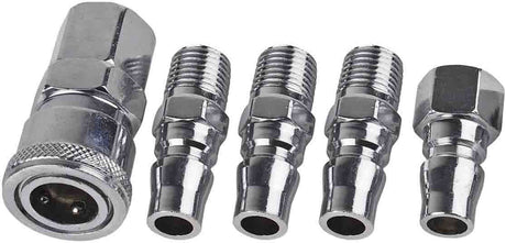 5 Piece Nitto Style Quick Fit Coupling Set Thread Quick Coupler - PKTool