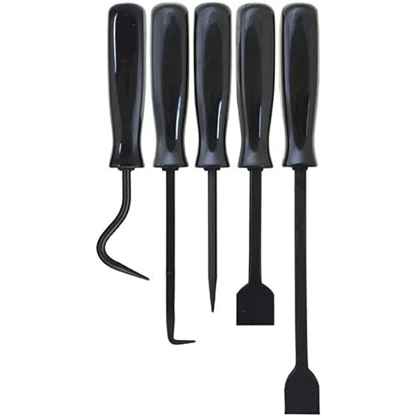 5 Pieces Scraper, Curved Picks, Straight Pick & Pick Set - PKTool | Universal Auto Spares