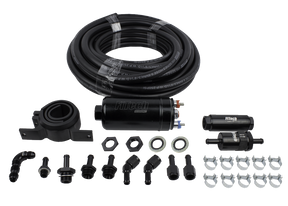 GO Fuel Inline Pump Fuel Delivery Kit 255LPH FI50001 - FiTech - Electric Fuel Pumps - FiTech