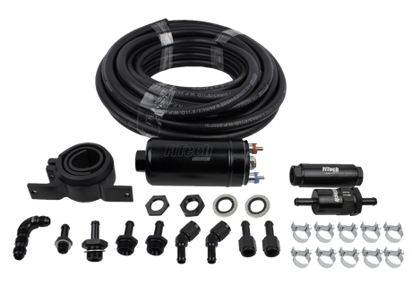 GO Fuel Inline Pump Fuel Delivery Kit 255LPH FI50001 - FiTech