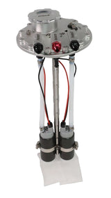 GO Fuel In Fuel Cell Twin Fuel Pump Module Includes 2" Filler FI50020 - FiTech - Electric Fuel Pumps - FiTech