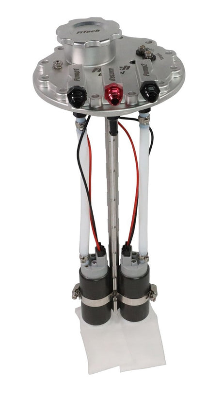 GO Fuel In Fuel Cell Twin Fuel Pump Module Includes 2" Filler FI50020 - FiTech