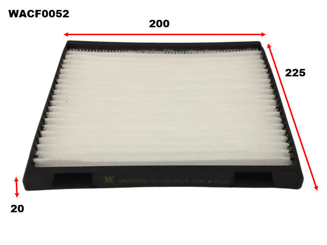 Cabin Filter RCA214C Fits Volvo WACF0052 - Wesfil | Universal Auto Spares