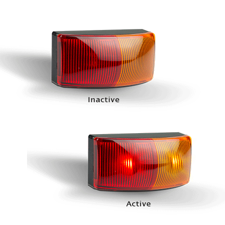 5025 Series Blister Twin - LED AutoLamps Side Marker