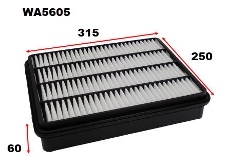 Air Filter A2077 Fits Toyota WA5605 - Wesfil | Universal Auto Spares