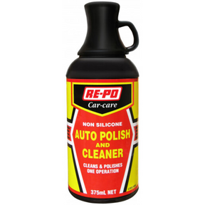 Non Silicone Auto Polish & Cleaner 375mL - RE-PO
