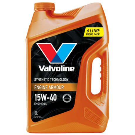 Engine Armour Synthetic Technology 15W-40 6L - Valvoline | Universal Auto Spares