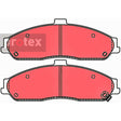 Ultra 4WD Ceramic Front Brake Pads 7599CP - Protex | Universal Auto Spares