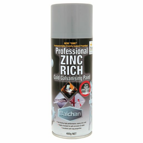 Zinc Rich Cold Galvanising Paint 400g - Balchan | Universal Auto Spares