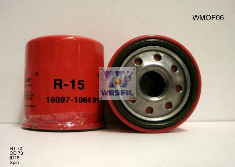 Oil Filter Motorcycle Kawasaki WMOF06 - Cooper