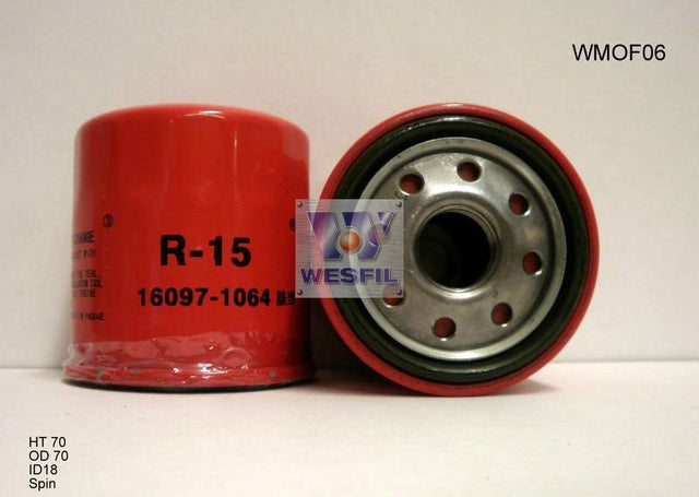 Oil Filter Motorcycle Kawasaki WMOF06 - Cooper