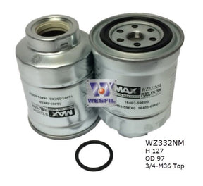 Diesel Fuel Filter Z332 Fits Ford/Nissan WZ332NM - Wesfil