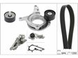 Water Pump + V-Ribbed Belt Kit 529054430 - INA
