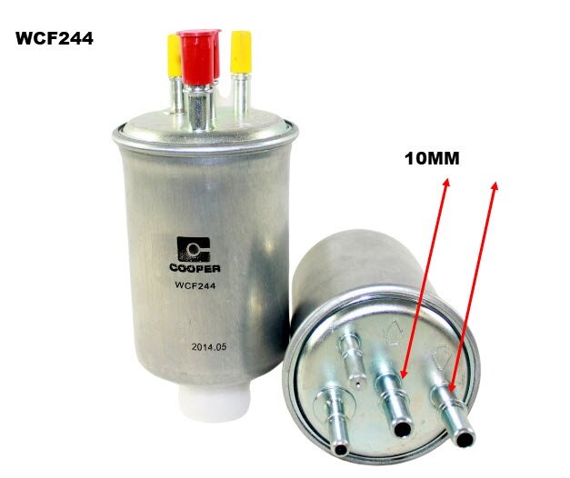 Diesel Fuel Filter Z985 Fits Ford WCF244 - Wesfil