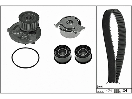 Water Pump & Timing Belt Kit 530035831 - INA