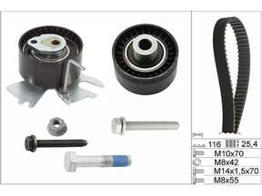 Timing Belt Kit 530055810 - INA