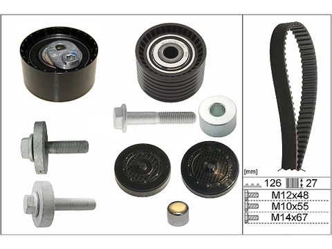 Timing Belt Kit 530063810 - INA
