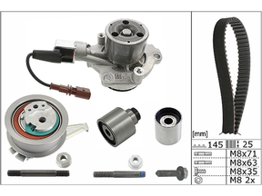 Water Pump & Timing Belt Kit 530065030 - INA