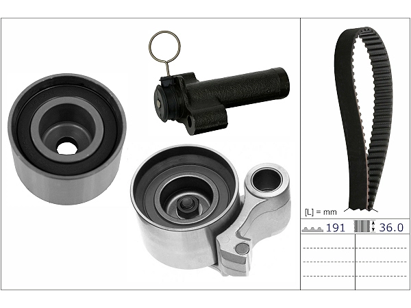 Timing Belt Kit 530083710 - INA