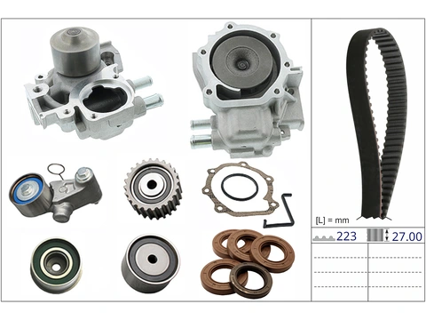 Water Pump & Timing Belt Kit 530087731 - INA