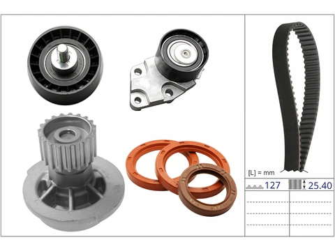Water Pump & Timing Belt Kit 530088030 - INA