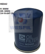 Oil Filter Z442 Nissan WZ442 - Cooper