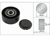 Deflection/Guide Pulley V-Ribbed Belt 532056410 - INA
