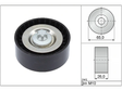 Deflection/Guide Pulley V-Ribbed Belt 532057010 - INA