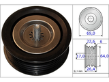 Deflection/Guide Pulley V-Ribbed Belt 532067110 - INA