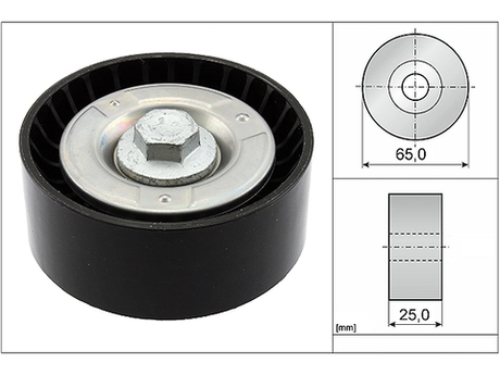 Deflection/Guide Pulley V-Ribbed Belt 532085510 - INA