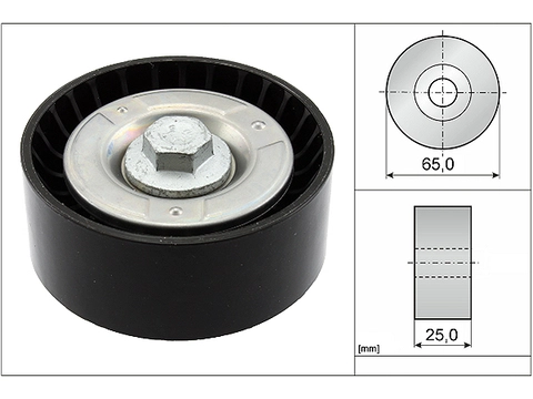 Deflection/Guide Pulley V-Ribbed Belt 532085510 - INA