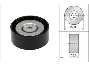 Deflection/Guide Pulley V-Ribbed Belt 532090510 - INA