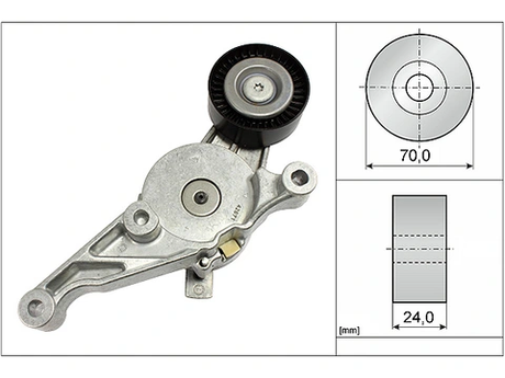 Belt Tensioner V-Ribbed Belt 534015110 - INA