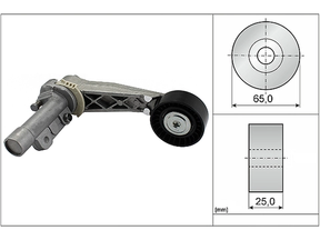 Belt Tensioner V-Ribbed Belt 534031810 - INA