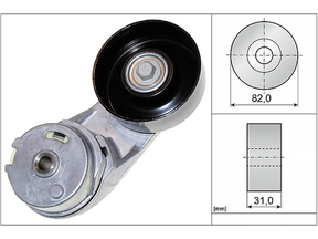 Belt Tensioner V-Ribbed Belt 534037210 - INA