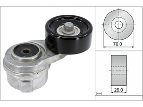 Belt Tensioner V-Ribbed Belt 534041710 - INA