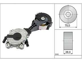 Belt Tensioner V-Ribbed Belt 534042510 - INA