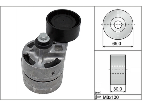 Belt Tensioner V-Ribbed Belt 534043410 - INA