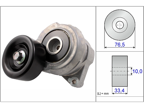 Belt Tensioner V-Ribbed Belt 534049310 - INA