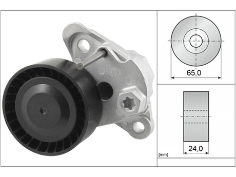 Belt Tensioner V-Ribbed Belt 534049710 - INA
