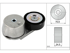 Belt Tensioner V-Ribbed Belt 534070410 - INA