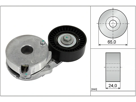Belt Tensioner V-Ribbed Belt 534073310 - INA