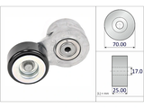 Belt Tensioner V-Ribbed Belt 534082110 - INA