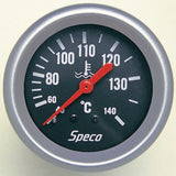 Water Temp Gauge 2 5/8 MECH W/TEMP-12' 535-24 - SPECO