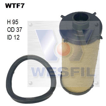 Transmission Oil Filter Fits Mercedes WTF7 - Wesfil | Universal Auto Spares