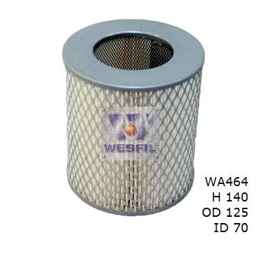 Air Filter A464 Fits Ford/Nissan WA464 - Wesfil | Universal Auto Spares