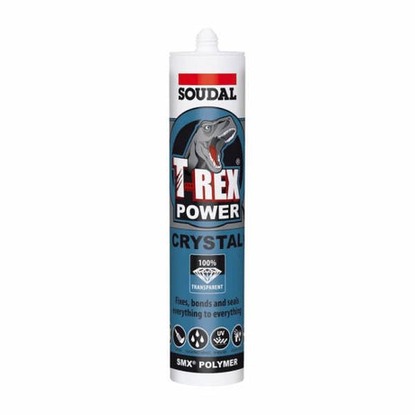 T-Rex Power Crystal Clear 290mL - Soudal | Universal Auto Spares