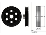 Belt Pulley Crankshaft 544016510 - INA