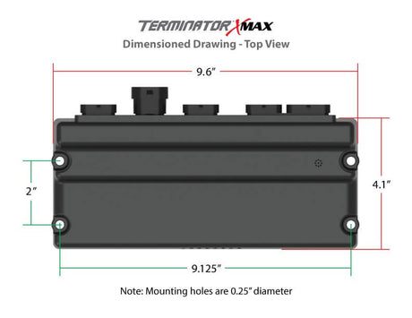 Terminator X MAX Management System GM 4.8 5.3 6.0 58T EV6 INJ Incl Drive By Wire Cont HY550931 - Holley